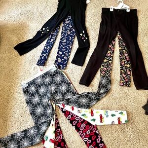 8 pairs girls leggings